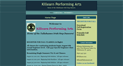 Desktop Screenshot of kpadance.com