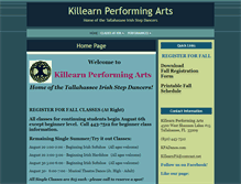 Tablet Screenshot of kpadance.com